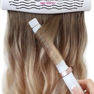 Set of 4!!! Hairworks clip in extension holders!
